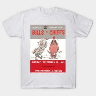 Vintage Buffalo Bills Program T-Shirt